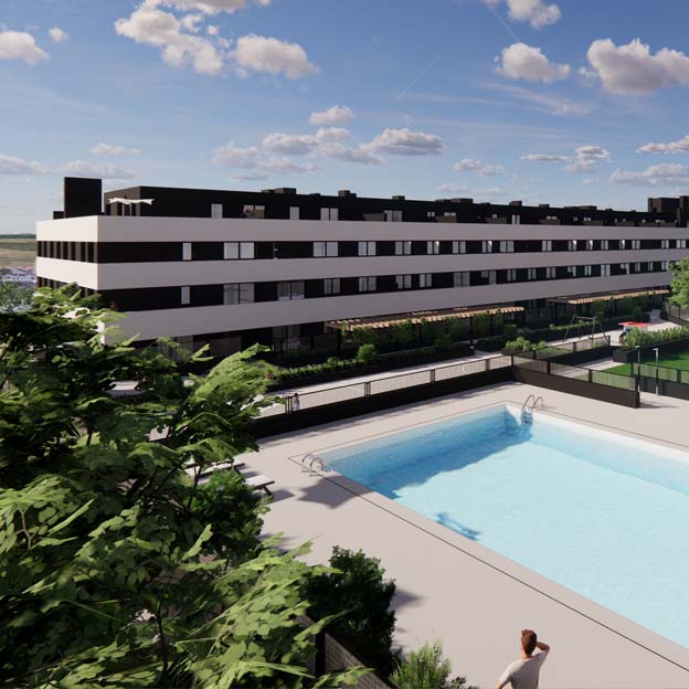 Adjudicación de 122 viviendas en Arroyomolinos (Madrid)